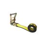 Tie 4 Safe Heavy Duty 2" x 20' Utility Endless Ratchet Tie Down Strap for Cargo Bundling Yellow, 2PK RT04CK-520E-Y-C-2